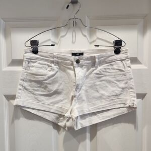 H&M Women's Cream Jean Shorts